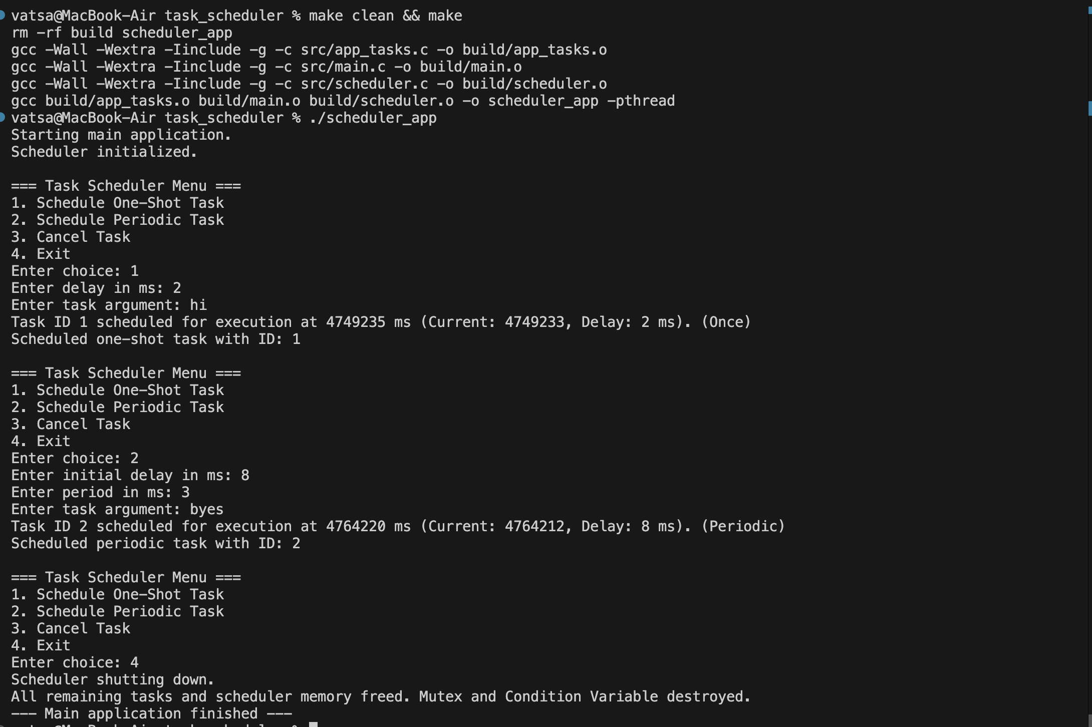 Task Scheduler